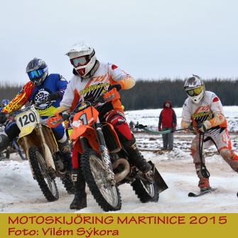 motoskijoring Martinice