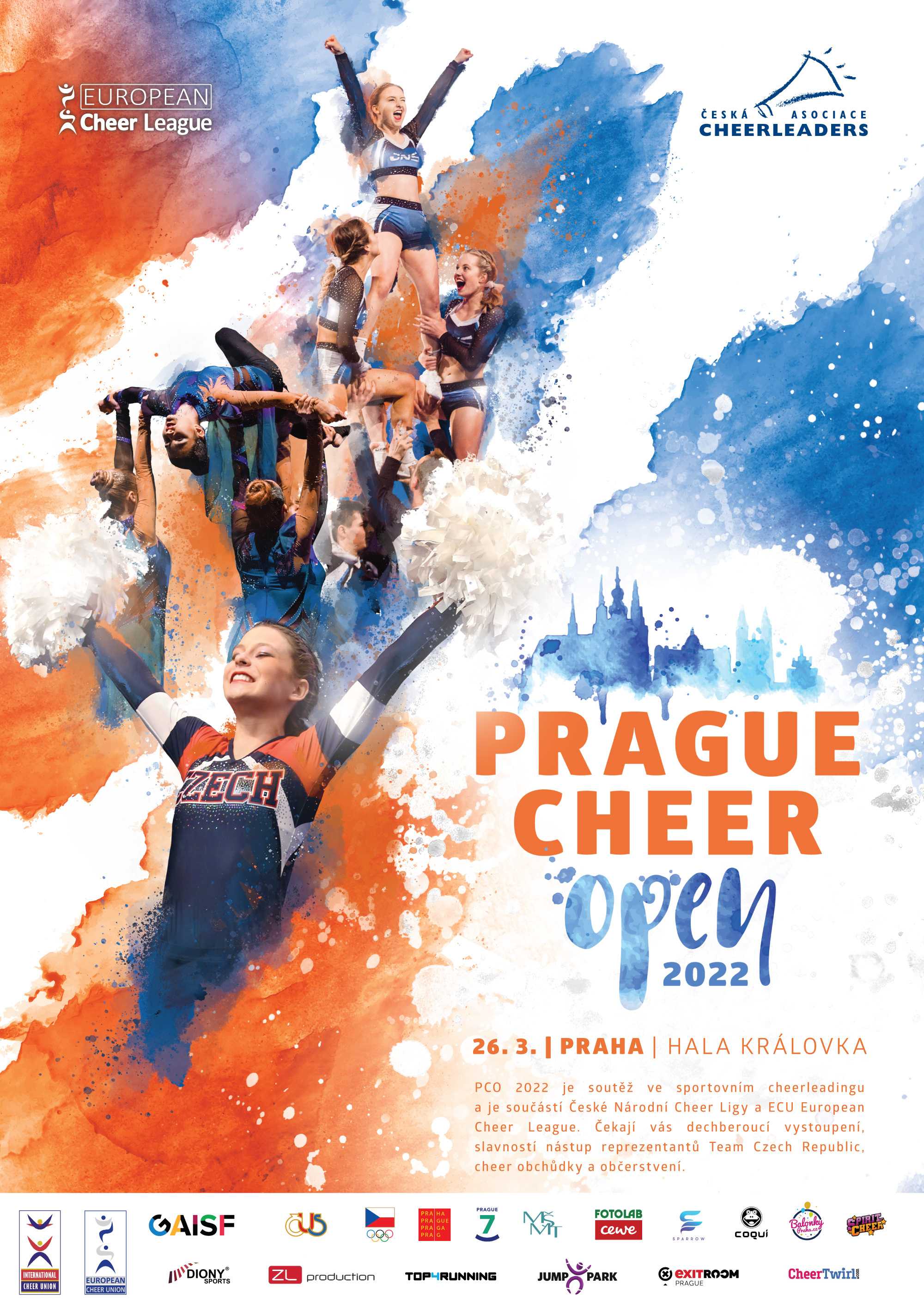 PRAGUE CHEER OPEN 2022 již v sobotu!